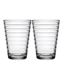 Iittala Aino Aalto Glas 33 Cl 2-pack Klar