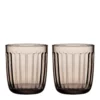 Iittala Raami Dricksglas 26 Cl 2-pack Linne