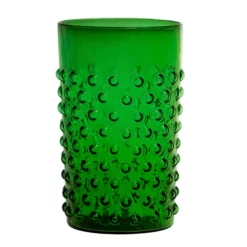 Hobnail Glas 20 Cl Dark Green