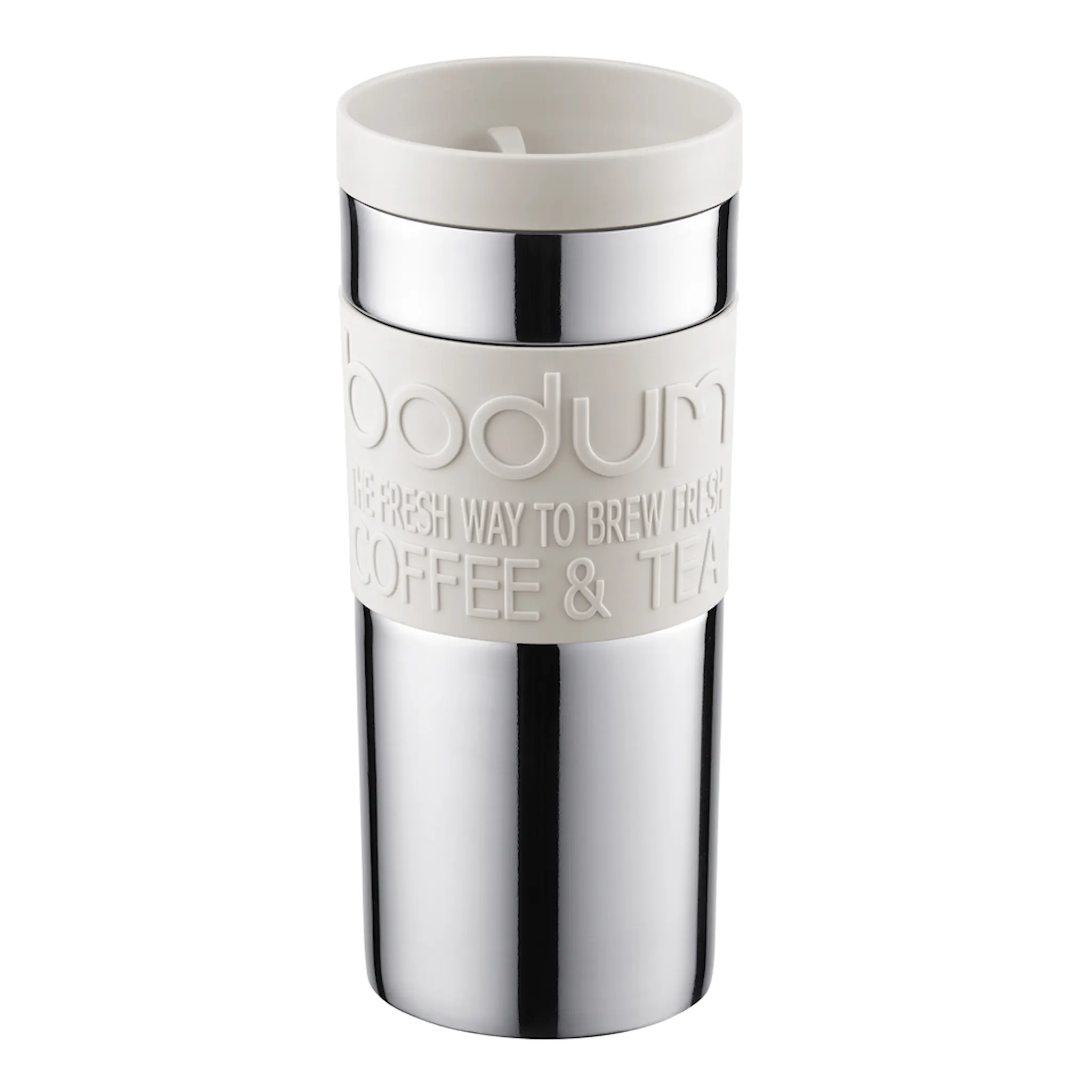 Bodum Travel Mug Resemugg 35 Cl Vit/Krom 1 Bodum Travel Mug Resemugg 35 Cl Vit/Krom