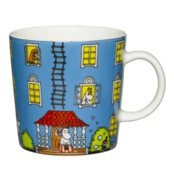 Arabia Muminmugg Muminhus Blå