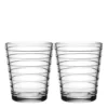 Iittala Aino Aalto Glas 22 Cl 2-pack Klar