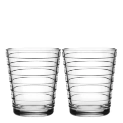 Iittala Aino Aalto Glas 22 Cl 2-pack Klar