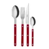 Sabre Bistrot Bestickset 24 Delar Burgundy