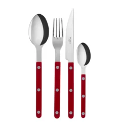Sabre Bistrot Bestickset 24 Delar Burgundy