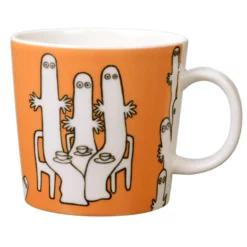 Arabia Muminmugg Hattifnattarna Orange