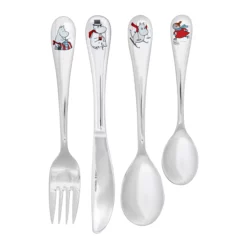 Mumin Bestickset 4 Delar Vinter