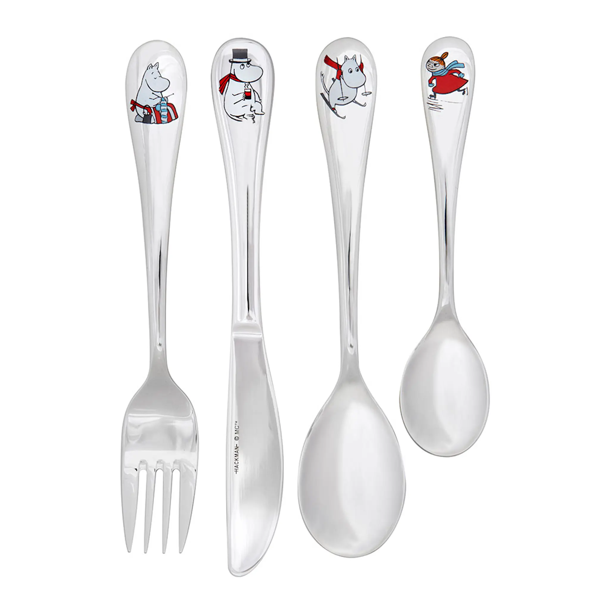 Mumin Bestickset 4 Delar Vinter 1 Mumin Bestickset 4 Delar Vinter