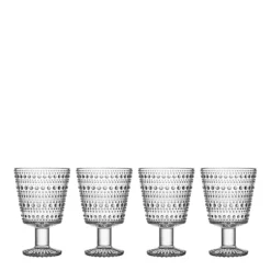 Iittala Kastehelmi Glas På Fot 26 Cl 4-pack