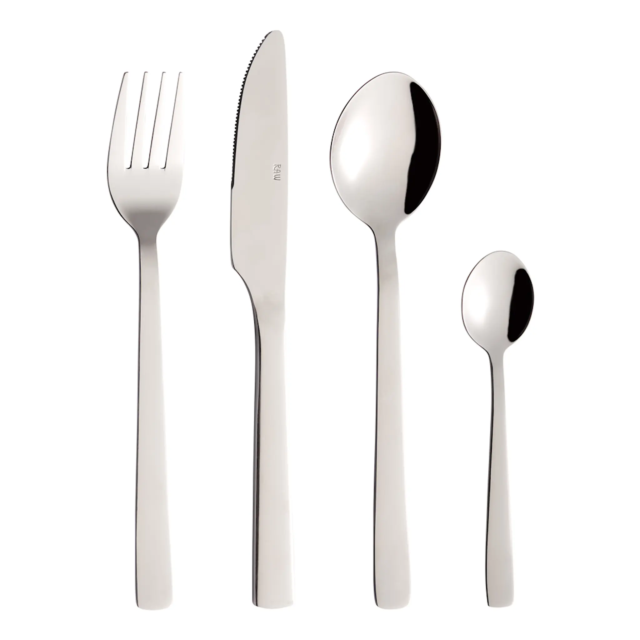 Aida Raw Bestickset 48 Delar Rostfritt Stål 1 Aida Raw Bestickset 48 Delar Rostfritt Stål