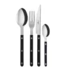 Sabre Bistrot Bestickset 24 Delar Svart