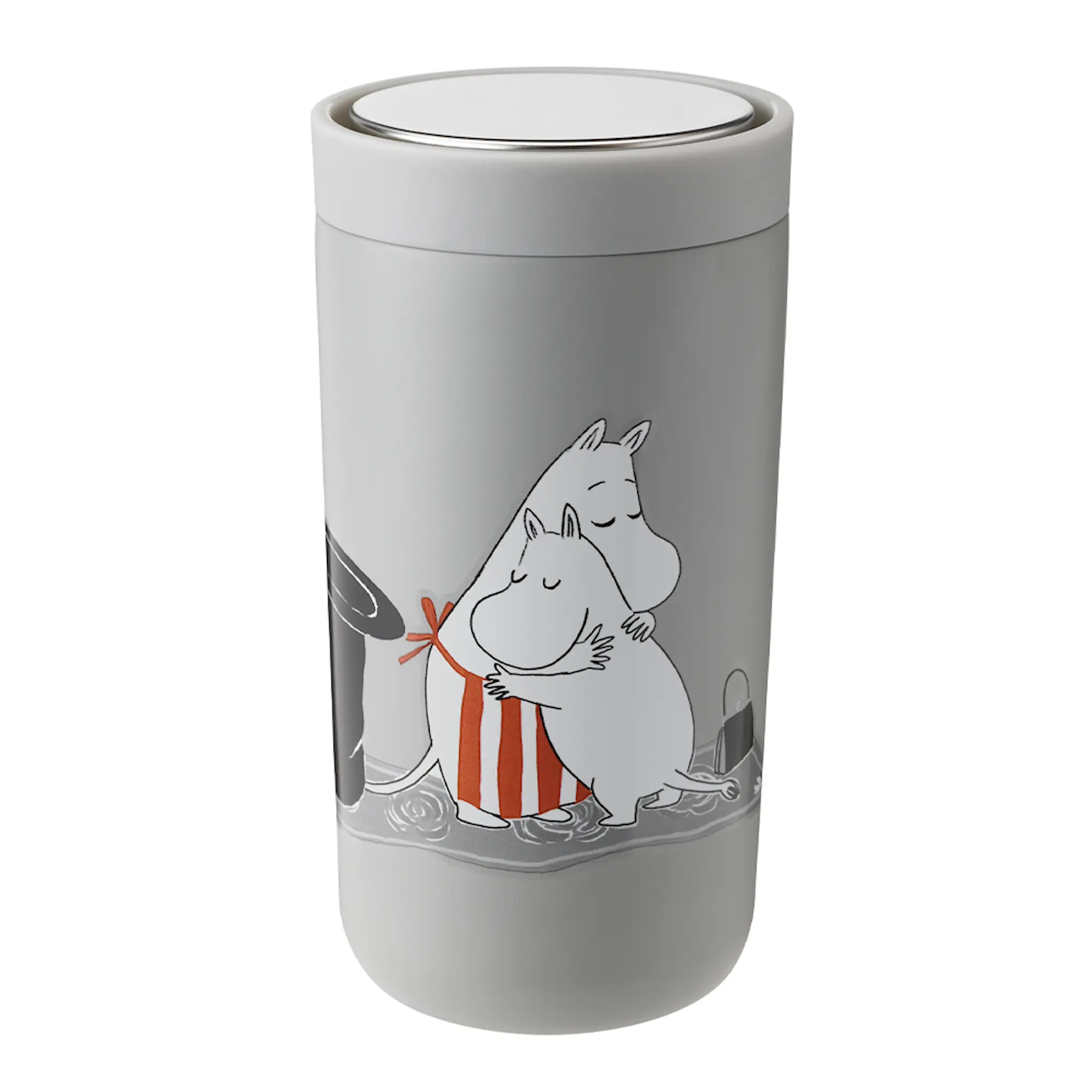 Stelton Mumin To Go Click Mugg 20 Cl Soft Light Grey 1 Stelton Mumin To Go Click Mugg 20 Cl Soft Light Grey