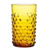 Hobnail Glas 20 Cl Amber