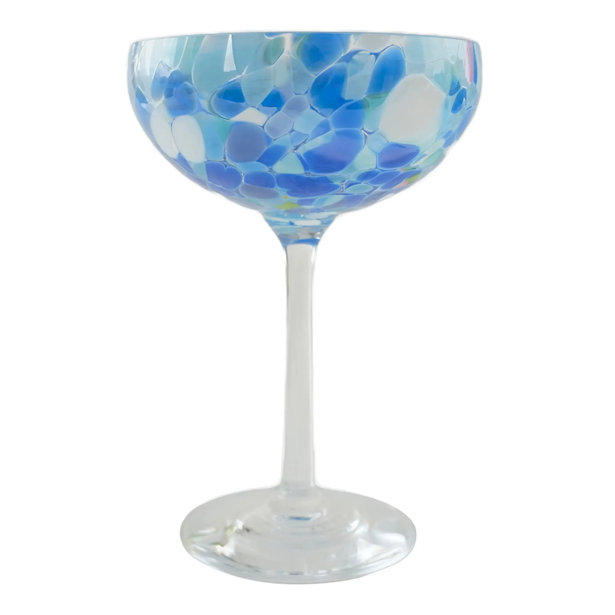 Swirl Champagneglas 22 Cl Blå 1 Swirl Champagneglas 22 Cl Blå