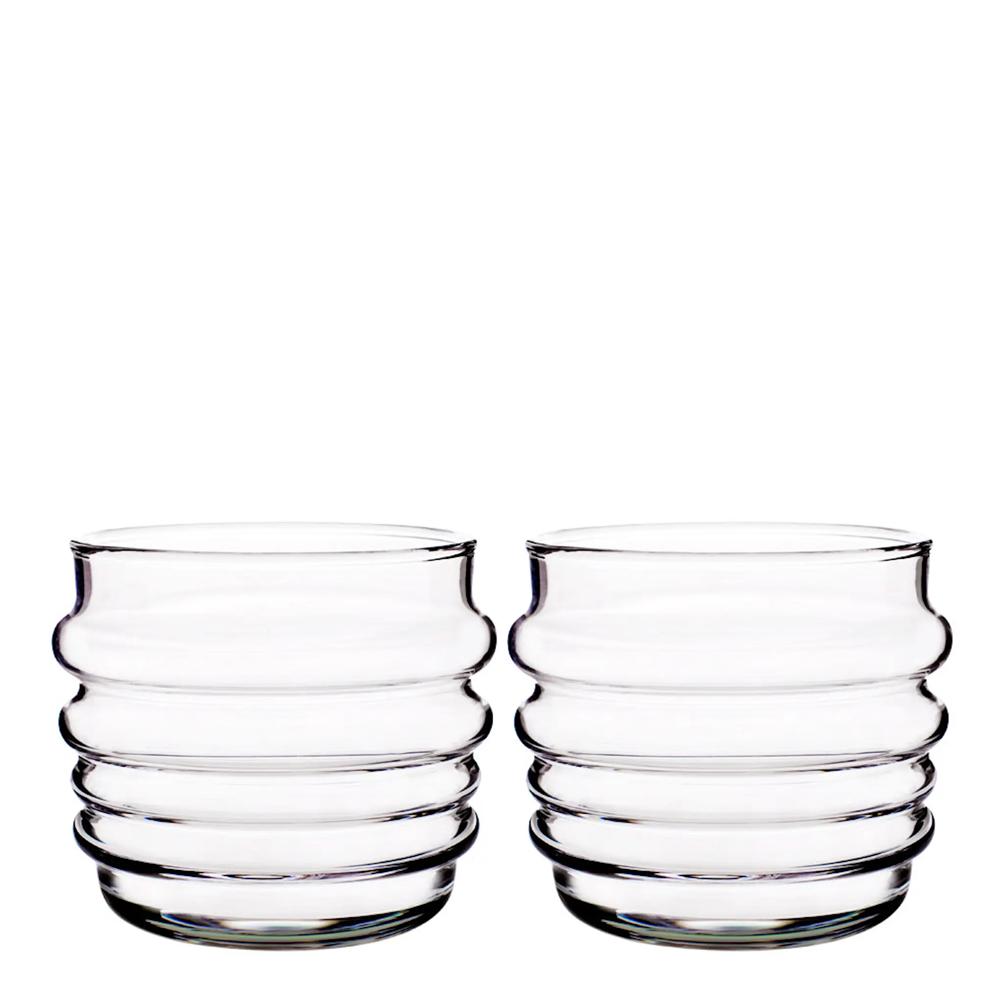 Marimekko Socks Rolled Down Tumbler 20 Cl 2-pack Klar 1 Marimekko Socks Rolled Down Tumbler 20 Cl 2-pack Klar