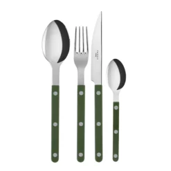 Sabre Bistrot Bestickset 4 Delar Grön